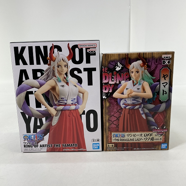 実際に弊社で買取させて頂いた【未開封】バンダイスピリッツ ONE PIECE/ワンピース KING OF ARTIST THE YAMATO 等 ヤマト フィギュア 2点セット