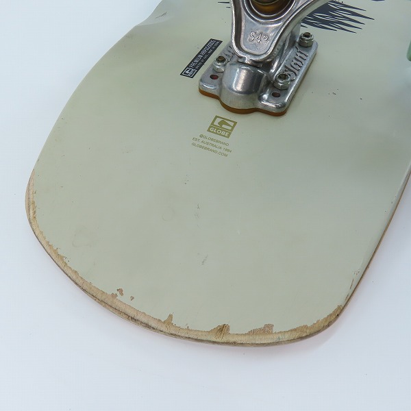 実際に弊社で買取させて頂いたGLOBE/グローブ スカル/ヤシ スケートボード/クルーザー/サーフスケートの画像 5枚目