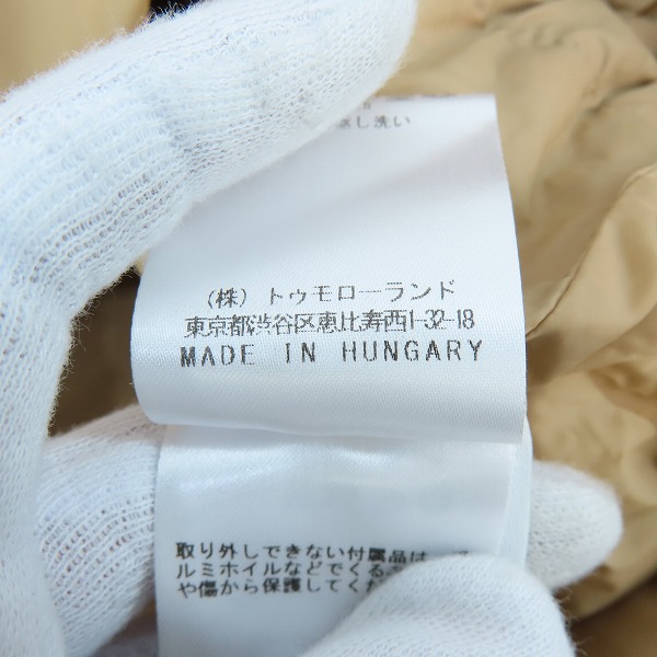 実際に弊社で買取させて頂いたDRIES VAN NOTEN/ドリスヴァンノッテン 21AW Salmon Pink VASDALE HOODED jacket 73-08-14-08004/Mの画像 4枚目