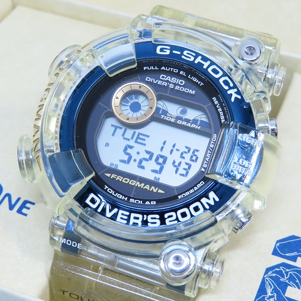 実際に弊社で買取させて頂いたG-SHOCK/Gショック LOVE THE SEA AND THE EARTH 25周年記念 イルクジ フロッグマン GF-8251K-7JR