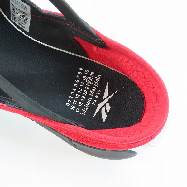 実際に弊社で買取させて頂いたMaison Margiela × Reebok/メゾンマルジェラ × リーボック PROJECT 0 CR ラバー サンダル FZ5730/S57WS0430/30の画像 4枚目