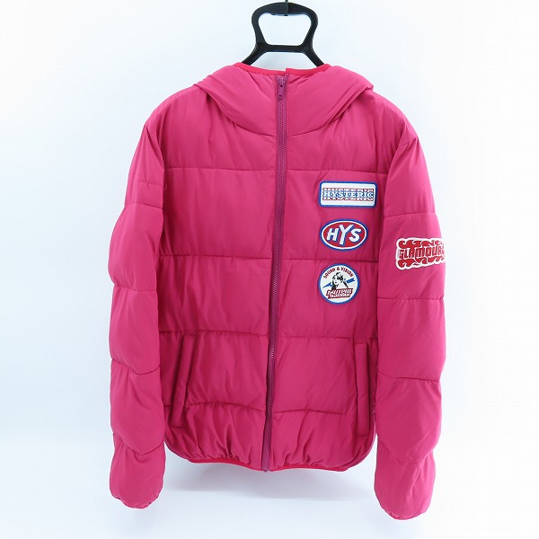 実際に弊社で買取させて頂いたHYSTERIC GLAMOUR/ヒステリックグラマー プリマロフト ナイロン フーデッドジャケット 02193AB04 /S