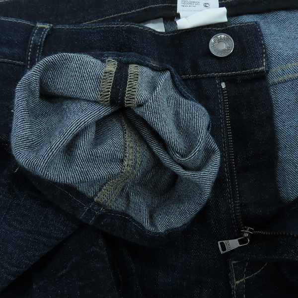 実際に弊社で買取させて頂いたDOLCE&GABBANA/ドルチェ&ガッバーナ 14GOLD メタルロゴプレート ペインター デニムパンツ/ジーンズ G3FFLP/G8I36/50の画像 5枚目