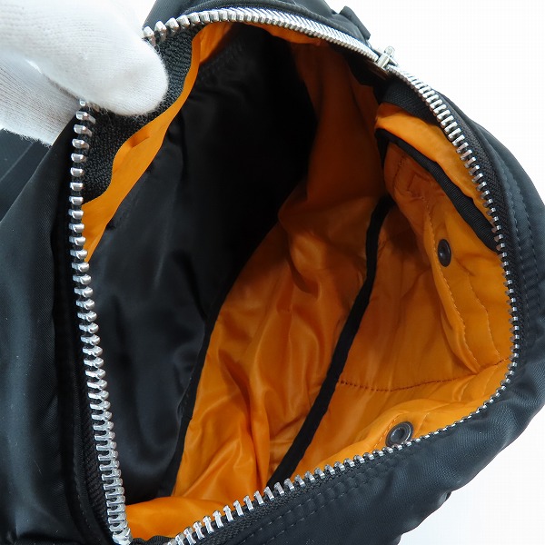 実際に弊社で買取させて頂いたPORTER/ポーター TANKER/タンカー 2WAY ウエストバッグ/ショルダーバッグ ブラックの画像 5枚目