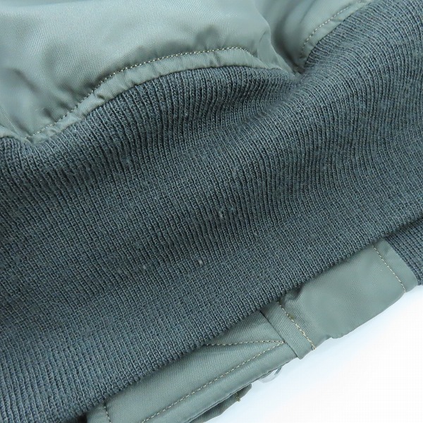 実際に弊社で買取させて頂いた【未使用】BUZZ RICKSON'S/バズリクソンズ TYPE MA-1 ALBERT TURNER 1stモデル “GREEN DRAGONS” BR15329/L の画像 8枚目