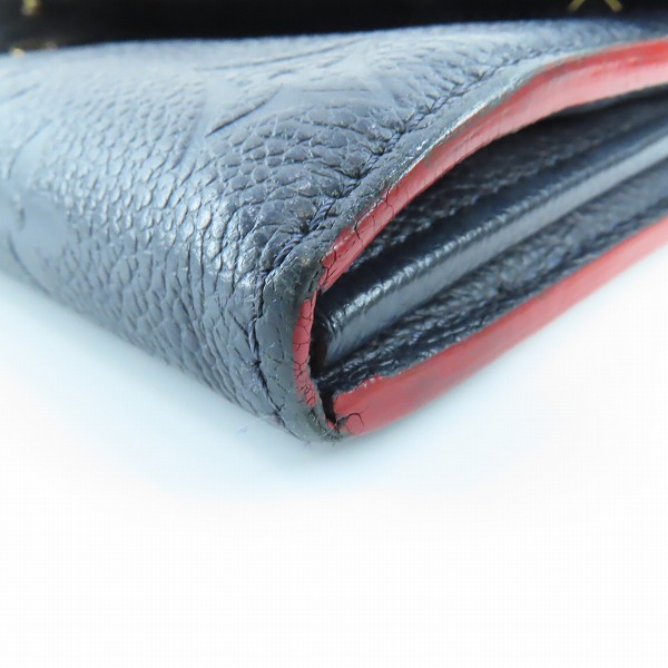 実際に弊社で買取させて頂いたLOUIS VUITTON/ルイ ヴィトン モノグラ アンプラント ポルトフォイユサラ 長財布/ロングウォレット M62125の画像 8枚目