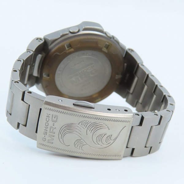 実際に弊社で買取させて頂いたG-SHOCK/Gショック メタルバンド MR-G 腕時計 MRG-100T-8【動作未確認】の画像 2枚目