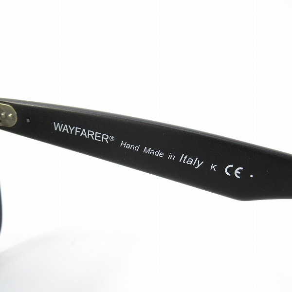 実際に弊社で買取させて頂いたRay-Ban/レイバン WAYFARER/ウェイファーラー サングラス RB2140-F 901の画像 3枚目