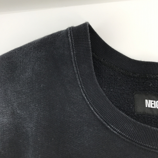 実際に弊社で買取させて頂いたNEIGHBOR HOOD/ネイバーフッド 20AW HEAVYS C-CREW.LS ヘビーウェイト クルーネックスウェット 202OKNH-CSM03/XLの画像 7枚目