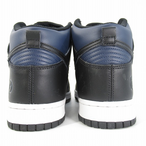 実際に弊社で買取させて頂いたNIKE×FRAGMENT DESIGN/ナイキ×フラグメントデザイン DUNK HI/ダンク ハイ ミッドナイトネイビー DJ0383-400/27の画像 1枚目