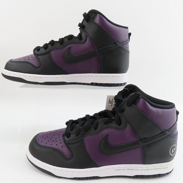 実際に弊社で買取させて頂いた【未使用】NIKE×FRAGMENT DESIGN/ナイキ×フラグメントデザイン DUNK HI/F ダンクハイ 北京 DJ0382-600 /28.5の画像 3枚目