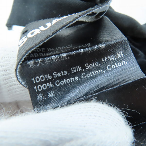 実際に弊社で買取させて頂いたDSQUARED2/ディースクエアード 蝶ネクタイ ブラックの画像 3枚目