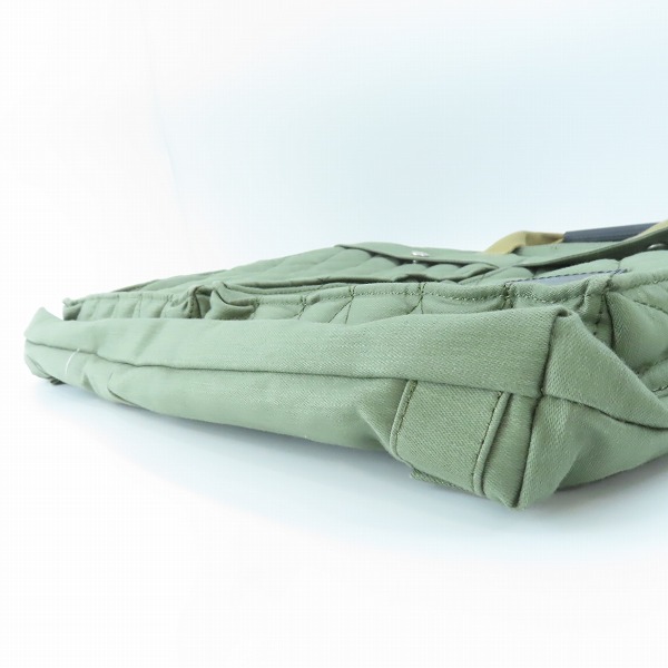 実際に弊社で買取させて頂いたSchott/ショット COTTON PADDED UTILITY BAG/コットンパデッド ユーティリティーバッグ 3wayショルダーバッグ 3169049の画像 2枚目