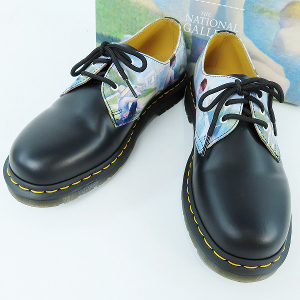 実際に弊社で買取させて頂いたDr.Martens/ドクターマーチン 1461 TNG BATHERS BLACK x MULTI 3ホールレザーシューズ/UK7