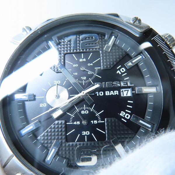 実際に弊社で買取させて頂いた DIESEL/ディーゼル 海外モデル メンズウォッチ/腕時計 DZ-4341【動作未確認】の画像 4枚目