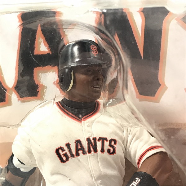 実際に弊社で買取させて頂いた【未開封】McFARLANE TOYS/マクファーレントイズ サンフランシスコ・ジャイアンツ BARRY BONDS フィギュア 2点セットの画像 4枚目