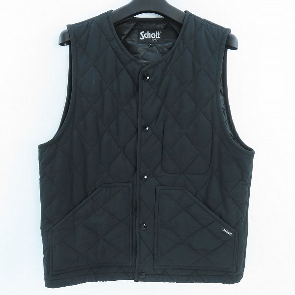 実際に弊社で買取させて頂いたSchott/ショット キルティングベスト 3112080/L