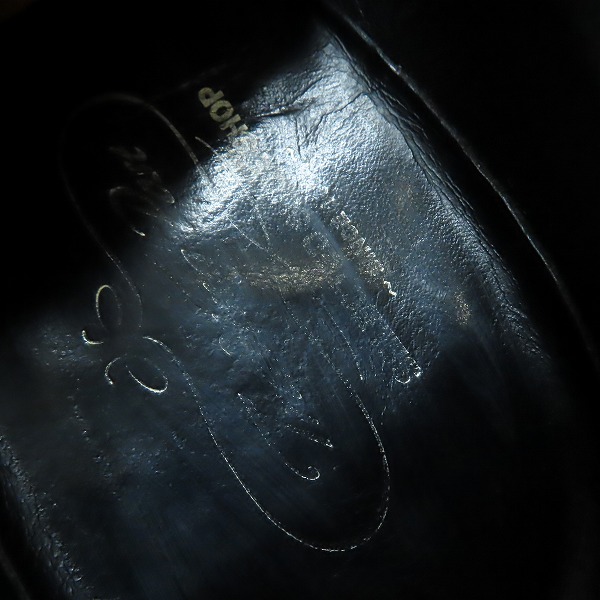 実際に弊社で買取させて頂いたTRADING POST/トレーディングポスト プレーントゥ レザー ビジネス シューズ 6.5の画像 6枚目