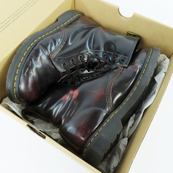 実際に弊社で買取させて頂いたDr.Martens/ドクターマーチン 8EYE BOOT 8ホール ブーツ 1460/13661601/UK8 の画像 7枚目