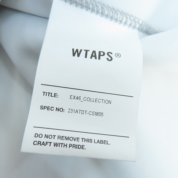 実際に弊社で買取させて頂いたWTAPS/ダブルタップス  フロント ロゴ パーカー 231ATDT-CSM05/4の画像 3枚目