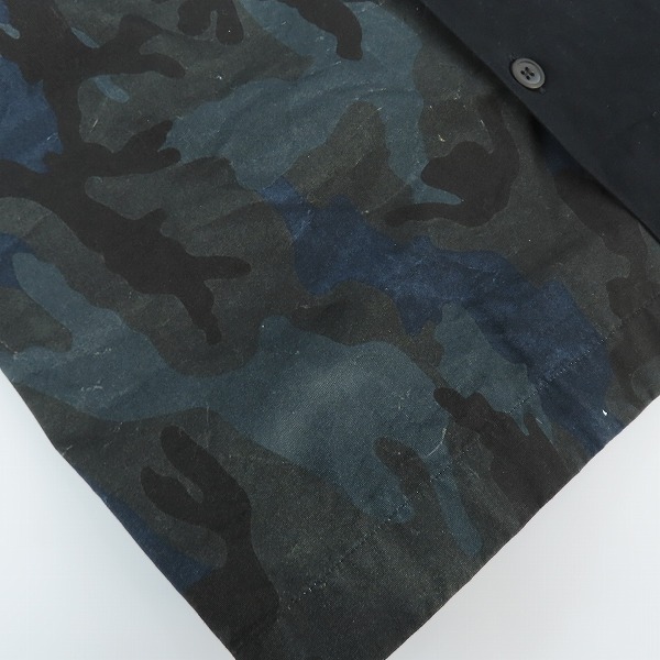 実際に弊社で買取させて頂いた【JPタグ】PRADA/プラダ ダブルマッチポプリンシャツ UCS406 S212 1ZVI/XLの画像 8枚目