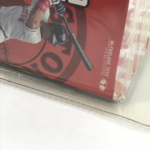 実際に弊社で買取させて頂いた【未開封】McFARLANE TOYS/マクファーレントイズ ボストン・レッドソックス #24 MANNY RAMIREZ フィギュアの画像 6枚目