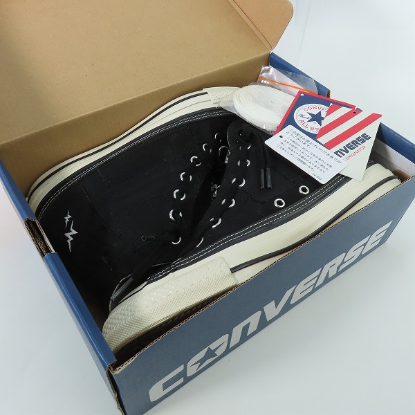 実際に弊社で買取させて頂いたCONVERSE×mita sneakers/コンバース×ミタ スニーカー WHIZ LIMITED ALL STAR US HI ハイカットスニーカー 1SD384/26.5の画像 7枚目