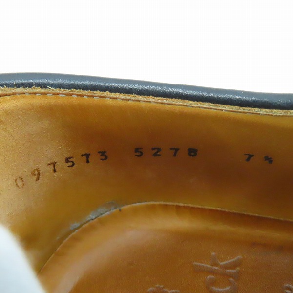 実際に弊社で買取させて頂いたBerwick/バーウィック ウイングチップ レザー ビジネスシューズ 5278/7.5の画像 5枚目