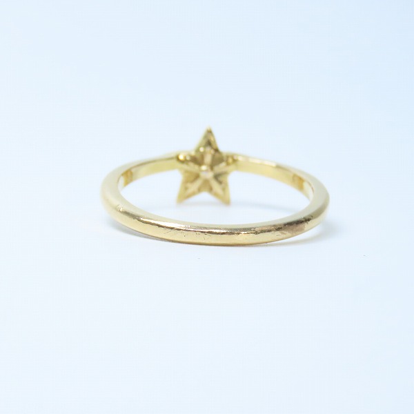 実際に弊社で買取させて頂いたCHROME HEARTS/クロムハーツ 22K BUBBLEGUM BBBLGM STAR バブルガム スター リング 12号の画像 3枚目