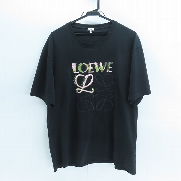 実際に弊社で買取させて頂いたLOEWE/ロエベ 24SS RELAXED FIT T-SHIRT/アナグラムロゴ刺繍 半袖Tシャツ H526Y22J61/L