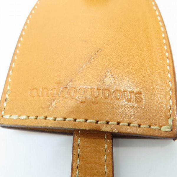 実際に弊社で買取させて頂いたandrogynous/アンドロジナス レザーキーリング の画像 3枚目