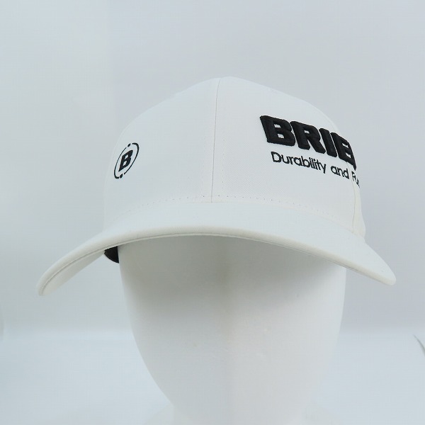 実際に弊社で買取させて頂いたBRIEFING/ブリーフィング ゴルフ WR ROUND LOGO CAP/キャップ BRG213M72の画像 1枚目