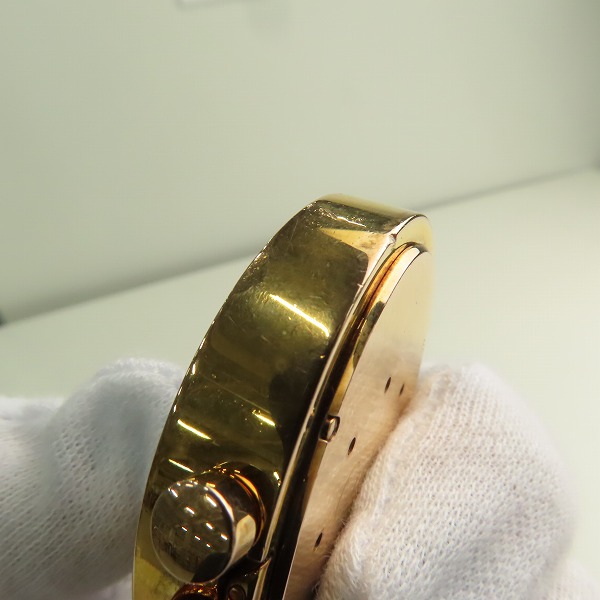 実際に弊社で買取させて頂いたCartier/カルティエ ベニュワール クオーツ 置時計【動作未確認】の画像 5枚目