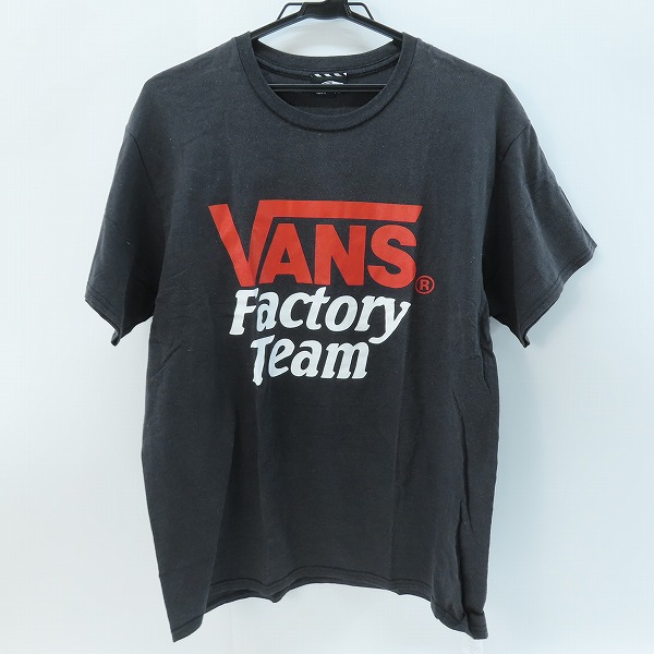実際に弊社で買取させて頂いたSTANDARD CALIFORNIA×VANS/スタンダードカリフォルニア×バンズ Factory Team Tee コラボTシャツ 黒/XL