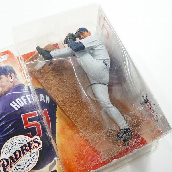 実際に弊社で買取させて頂いた【未開封】McFARLANE/マクファーレン サンディエゴ・パドレス #51 Trevor HOFFMAN トレバー・ホフマン フィギュアの画像 3枚目