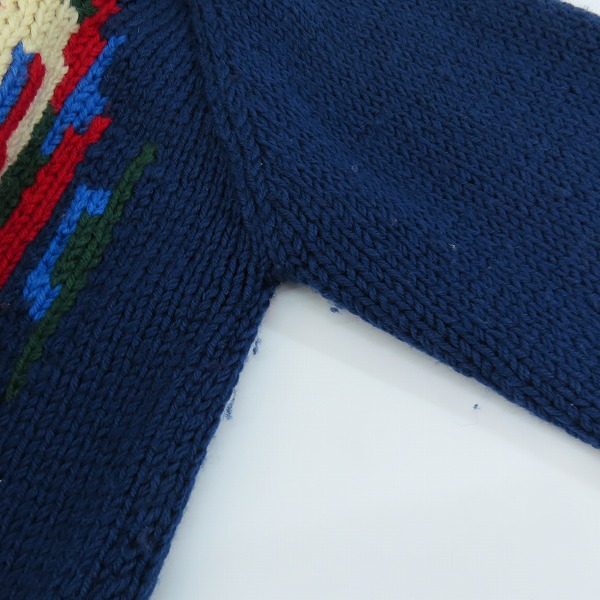 実際に弊社で買取させて頂いたEVISU/エヴィス カウチンニットジャケットの画像 4枚目