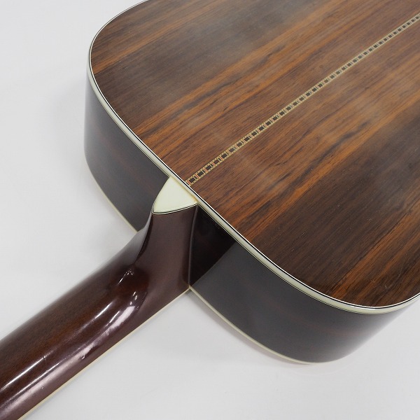 実際に弊社で買取させて頂いた★Morris/モーリス W-28 幌馬車ラベル アコースティックギター/アコギ  ソフトケース付の画像 8枚目