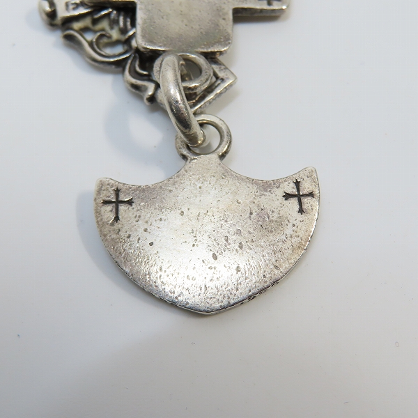 実際に弊社で買取させて頂いたCHROME HEARTS/クロムハーツ 3トリンケッツ/スリートリンケッツ ペンダントトップの画像 6枚目
