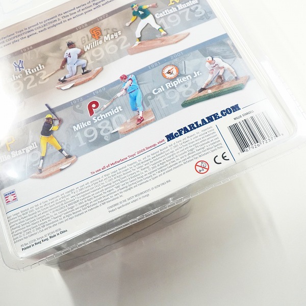 実際に弊社で買取させて頂いた【未開封】McFARLANE/マクファーレン ピッツバーグ・パイレーツ #8 Willie Stargell ウィリー・スタージェル フィギュアの画像 7枚目