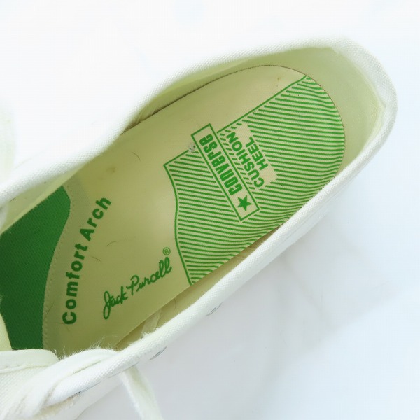 実際に弊社で買取させて頂いたCONVERSE ADDICT/コンバースアディクト JAKE PURCELL/ジャックパーセル スニーカー/シューズ 1CL444/27.5の画像 4枚目