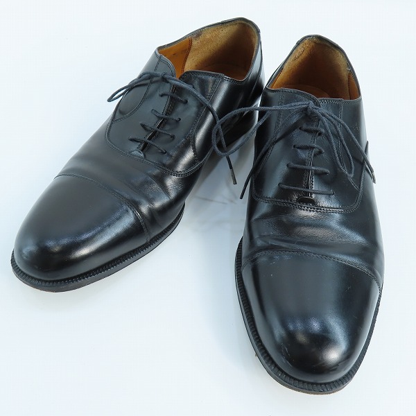 実際に弊社で買取させて頂いたSalvatore Ferragamo/サルバトーレフェラガモ レザー ビジネスシューズ/ドレスシューズ 7757 322U/7.5EE