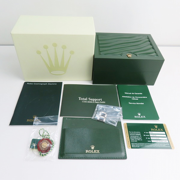 実際に弊社で買取させて頂いたROLEX/ロレックス 旧型/空箱/ボックス Mサイズの画像 9枚目