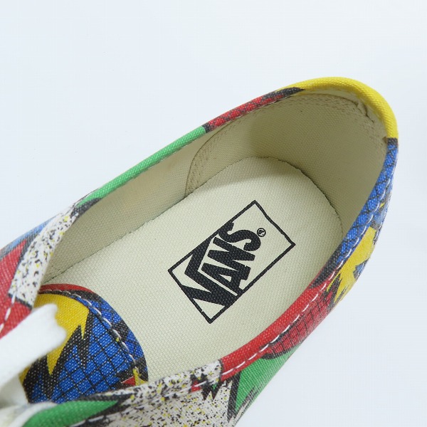 実際に弊社で買取させて頂いたVANS バンズ VAN DOREN/バンドーレン 総柄 ローカットスニーカー TB4R/8.5の画像 4枚目