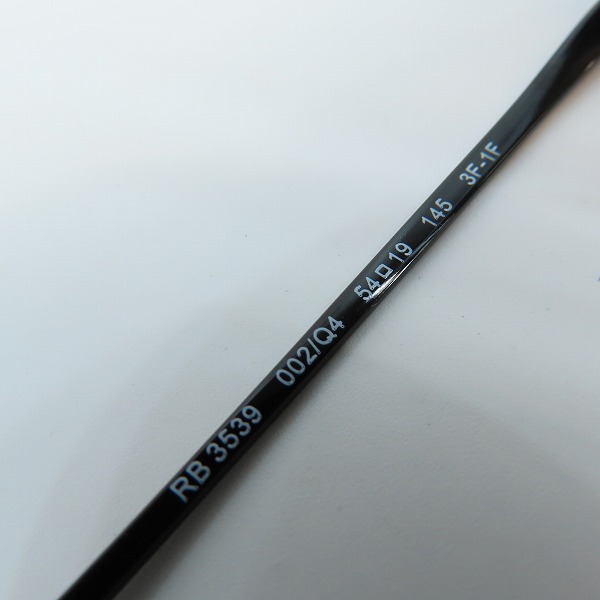 実際に弊社で買取させて頂いたRay-Ban/レイバン Erika/エリカ サングラス/アイウェア RB3539 002/Q4の画像 5枚目