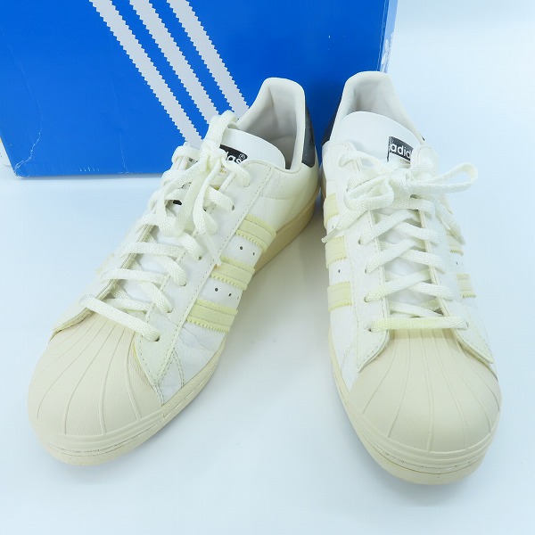 実際に弊社で買取させて頂いたadidas×atmos/アディダス×アトモス SUPER STAR 80s GSNK/スーパースター グロー イン ザ ダーク スネーク/M25977/26.5