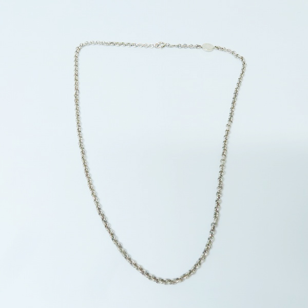 実際に弊社で買取させて頂いたHERMES/エルメス セリエ ロールチェーンチェーンネックレス SILVER925/シルバー925の画像 1枚目