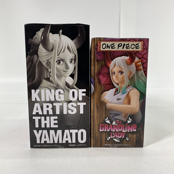 実際に弊社で買取させて頂いた【未開封】バンダイスピリッツ ONE PIECE/ワンピース KING OF ARTIST THE YAMATO 等 ヤマト フィギュア 2点セットの画像 1枚目