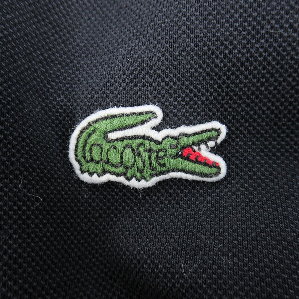 実際に弊社で買取させて頂いたLACOSTE/ラコステ BEAMS別注  半袖ポロシャツ ブラック PH102MJ /5の画像 3枚目