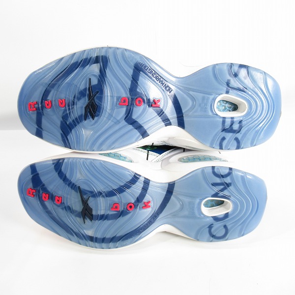 実際に弊社で買取させて頂いたReebok/リーボック QUESTION MID/クエスチョン ミッド スニーカー/シューズ GZ6151/27.5の画像 2枚目