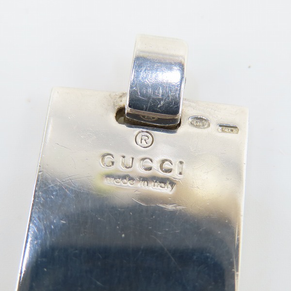 実際に弊社で買取させて頂いたGUCCI/グッチ ホロスコープペンダントトップ SCORPIO/さそり座 紐付きの画像 5枚目